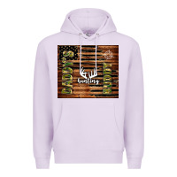 Lilac daddy's hunting buddy Premium Hoodie - TumblerDesignByShophia