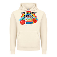 Vintage Artic back to school hello first grade 3200x2400 Vintage Hoodie - AdoDesignShop