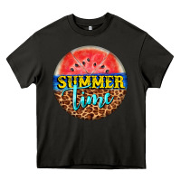 Asphalt summer time watermelon Heavy Core Tee - BarkalooDesign