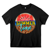 Black summer time watermelon Heavy Core Tee - BarkalooDesign