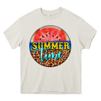 Cream summer time watermelon Heavy Core Tee - BarkalooDesign