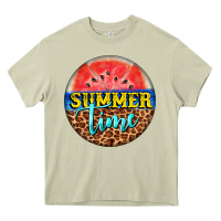 Mossy summer time watermelon Heavy Core Tee - BarkalooDesign