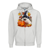 Halloween Hedgehog Zipper Hoodie | Teevron