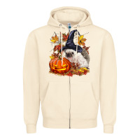 Sandshell Halloween Hedgehog Zipper Hoodie - LillyAllenDesigns