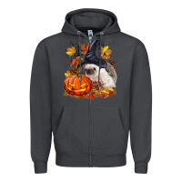 Smoke Halloween Hedgehog Zipper Hoodie - LillyAllenDesigns