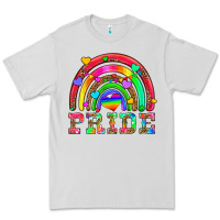 Dove Grey lgbtq pride and rainbow Premium Tee - HRA Design Shop