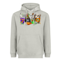 Moon Dust Halloween Coffee Cups Heavyweight Hoodie - texasbilliewilder