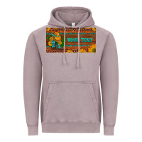 Vintage Zinc (preview)custom cowboy boots sunflowers and cactus license plate Vintage Hoodie - Artiststas