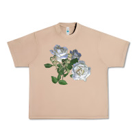 Burro white dawn rose Urban Heavy Tee - LillyAllenDesigns