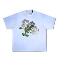 Grape Ice white dawn rose Urban Heavy Tee - LillyAllenDesigns