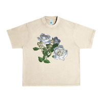 Sandshell white dawn rose Urban Heavy Tee - LillyAllenDesigns