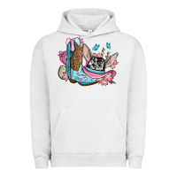 Pigment Lunar Rock Easter cowboy boots hat Urban Hoodie - OliviaCreatesArt