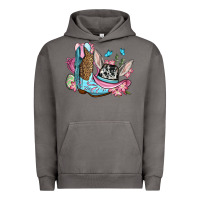 Pigment Tornado Easter cowboy boots hat Urban Hoodie - OliviaCreatesArt