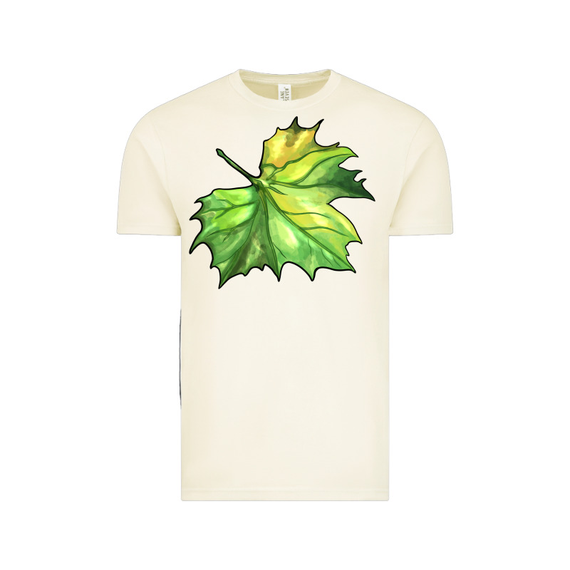 Green Leaf Vintage Tee by BarkalooDesign | Teevron
