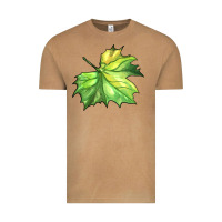 Vintage Camel green leaf Vintage Tee - BarkalooDesign