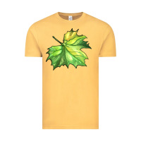 Vintage Mustard green leaf Vintage Tee - BarkalooDesign