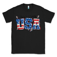 Black land of the free usa Classic Tee - MaliasSmallBusiness
