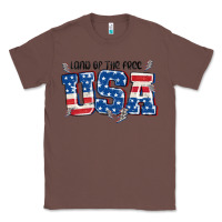 Chestnut land of the free usa Classic Tee - MaliasSmallBusiness