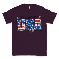 Land Of The Free Usa Classic Tee | Teevron