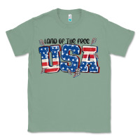 Sage land of the free usa Classic Tee - MaliasSmallBusiness