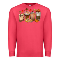 Cardinal Pumpkin Spice Coffee Cups Premium Sweatshirt - texasbilliewilder