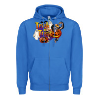 True Royal Trick Or Treat Chimpanzee Zipper Hoodie - LillyAllenDesigns