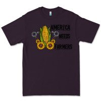 Plum america needs farmers Premium Tee - CowhideDigitalArt