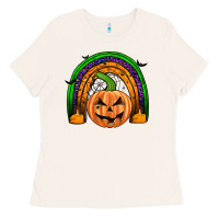 Bone halloween rainbow Ladies Tee - JahusDesignShop