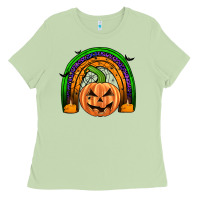 Matcha halloween rainbow Ladies Tee - JahusDesignShop