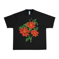 Black tithonia fiesta del sol sunflower Urban Heavy Tee - LillyAllenDesigns