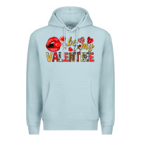 Blue Mist Be my valentine Valentine's Day Premium Hoodie - HowdyJamesFarm