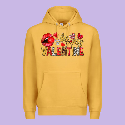 Be My Valentine Valentine's Day Premium Hoodie Designed By Howdyjamesfarm