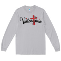 Moon Dust valentine cross glitter Long Sleeve Tee - MaliasSmallBusiness