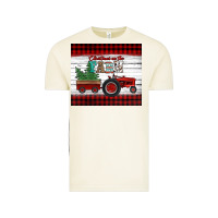Vintage Arctic christmas on the farm tractor Vintage Tee - Jasminsmagicworld