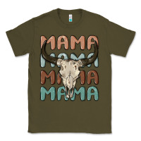 Army Green mama Classic Tee - MaliasSmallBusiness
