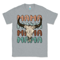 Heather Grey mama Classic Tee - MaliasSmallBusiness