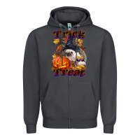 Smoke Halloween Hedgehog Trick Or Treat Zipper Hoodie - LillyAllenDesigns