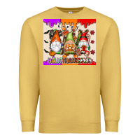 Antique Gold Happy Hallothanksmas gnomes Premium Sweatshirt - texasbilliewilder