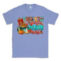 Colony Blue Pumpkin pie Jesus Christ Classic Tee - CowhideDigitalArt