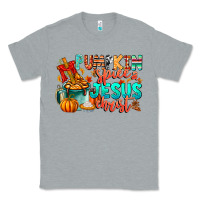 Heather Grey Pumpkin pie Jesus Christ Classic Tee - CowhideDigitalArt