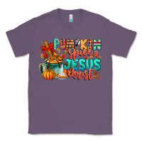 Lavender Pumpkin pie Jesus Christ Classic Tee - CowhideDigitalArt