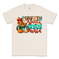 Natural Pumpkin pie Jesus Christ Classic Tee - CowhideDigitalArt