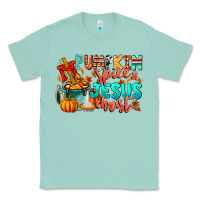 Seafoam Pumpkin pie Jesus Christ Classic Tee - CowhideDigitalArt