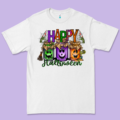Happy Halloween Jar Premium Tee Designed By Racoondesign