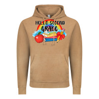 Vintage Camel back to school hello second grade 3200x2400 Vintage Hoodie - AdoDesignShop