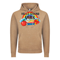 Vintage Coffee back to school hello second grade 3200x2400 Vintage Hoodie - AdoDesignShop
