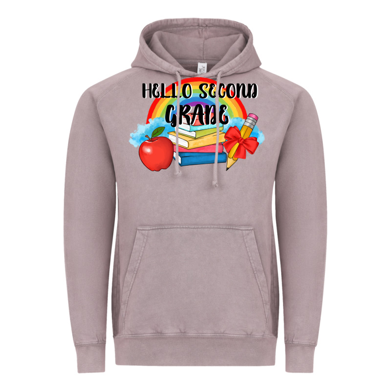 Back To School Hello Second Grade 3200x2400 Vintage Hoodie by AdoDesignShop | Teevron
