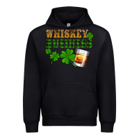 Black St. Patrick's Day whiskey business Urban Hoodie - OliviaCreatesArt