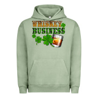 Pigment Oil Green St. Patrick's Day whiskey business Urban Hoodie - OliviaCreatesArt