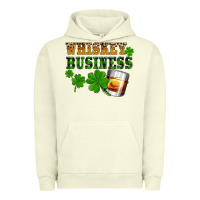 Pigment Pistachio St. Patrick's Day whiskey business Urban Hoodie - OliviaCreatesArt